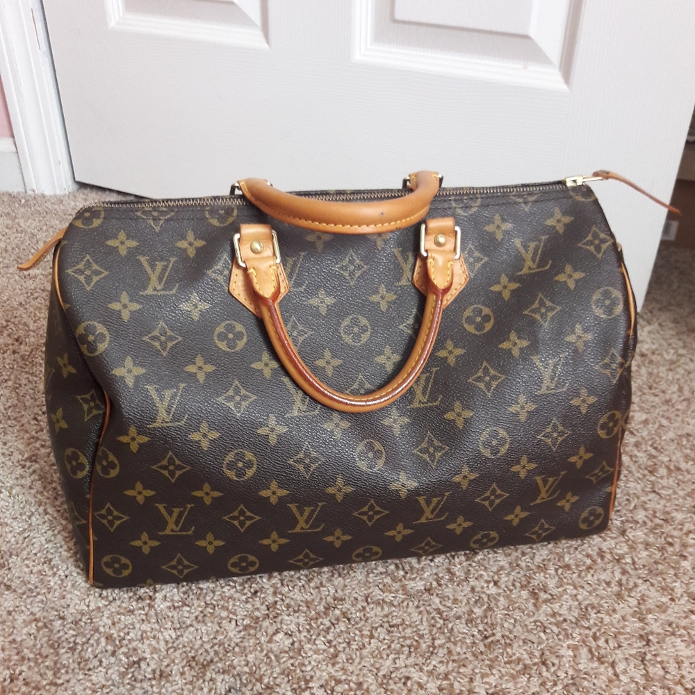 ❤️TRADED❤️ Louis Vuitton Speedy 35 Monogram - Picture 6 of 16